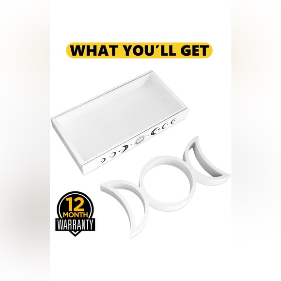 Crystal💎Storage Organizer, Moon🌜Tray, Altar Supplies Case - Picture 9 of 11